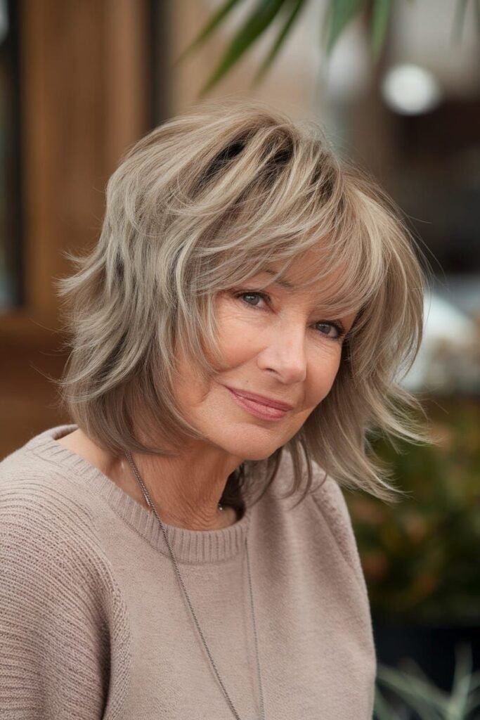 Beachy Textured Bob with Soft Layers