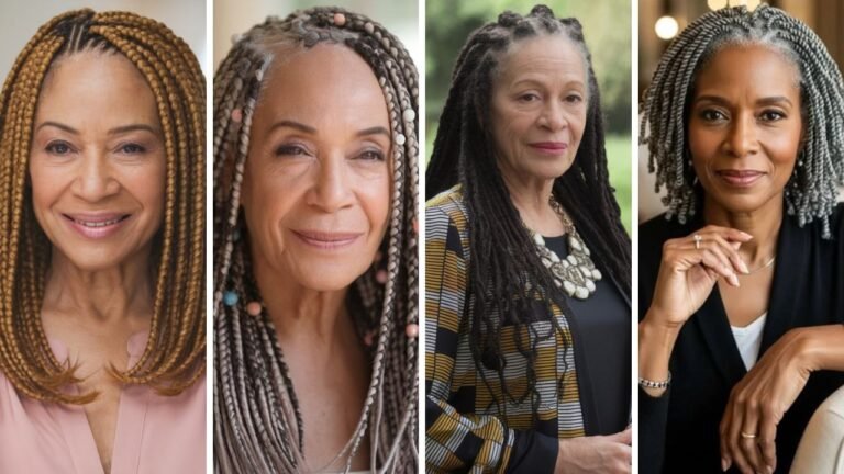 20 Beautiful Braided Hairstyles for Older Black Women That Celebrate Elegance and Texture