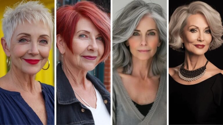 20 Beautiful Choppy Hairstyles for Women Over 70 That Create Volume and Modern Edge