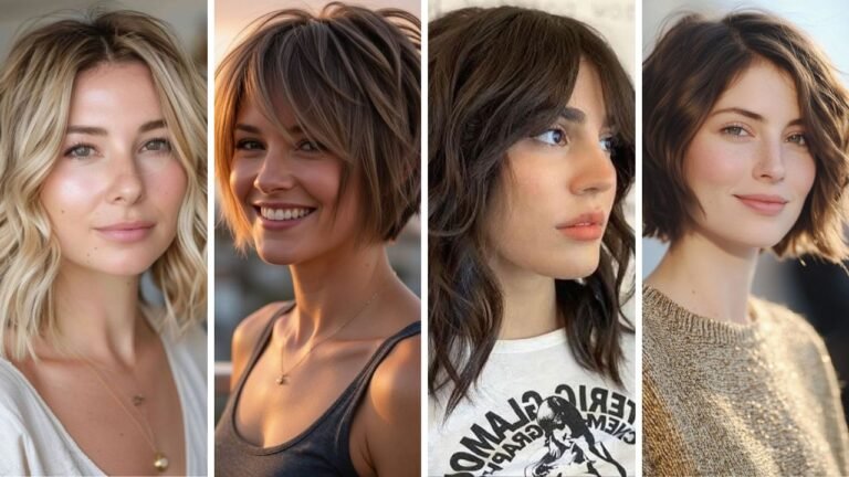 20 Beautiful Choppy Lob Haircuts Ideas That Add Texture and Modern Edge