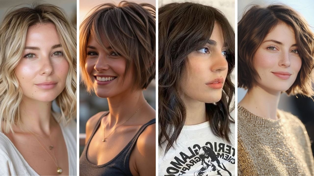 20 Beautiful Choppy Lob Haircuts Ideas That Add Texture and Modern Edge