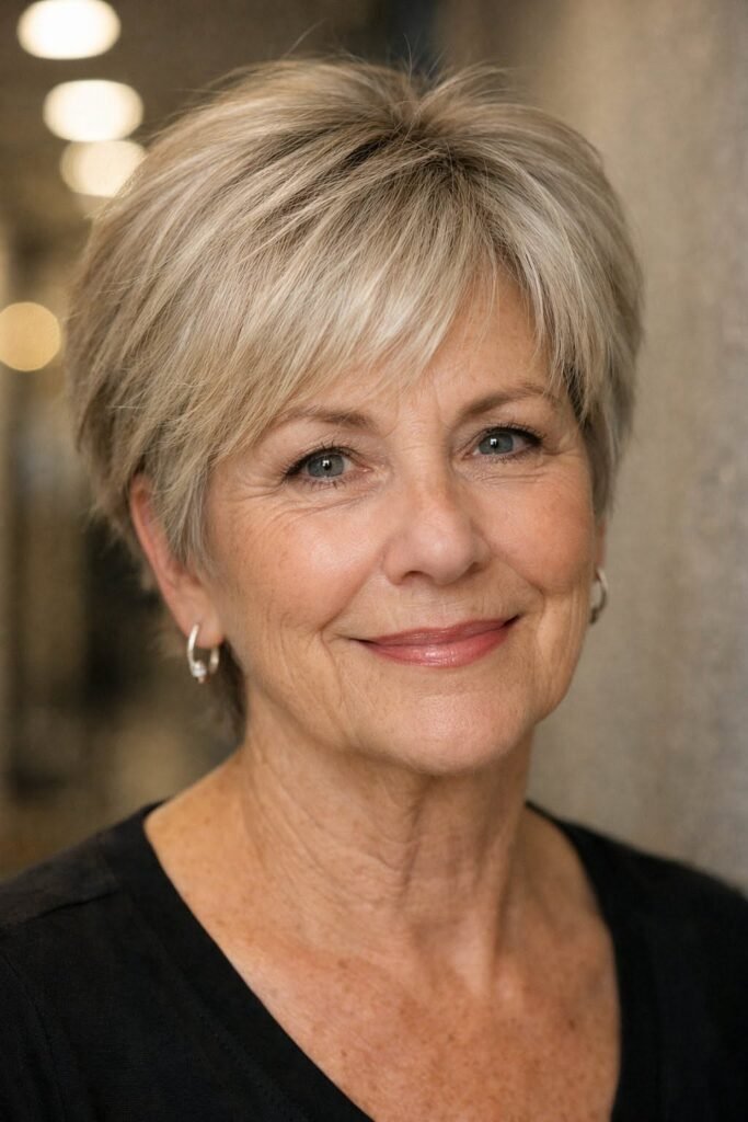 Classic Layered Pixie Bob