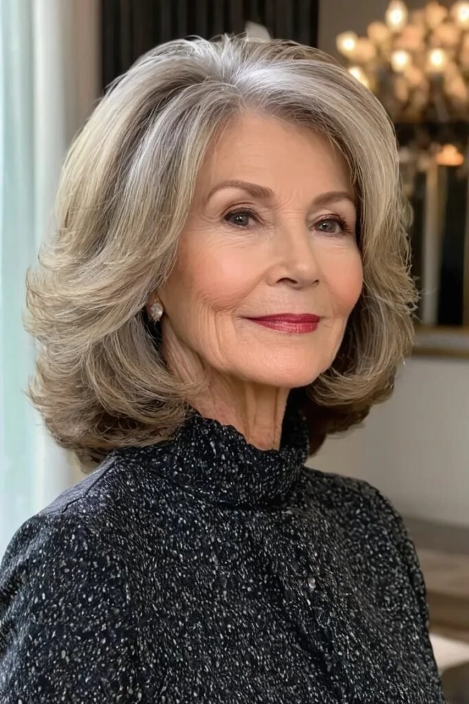 Classic Voluminous Layered Bob
