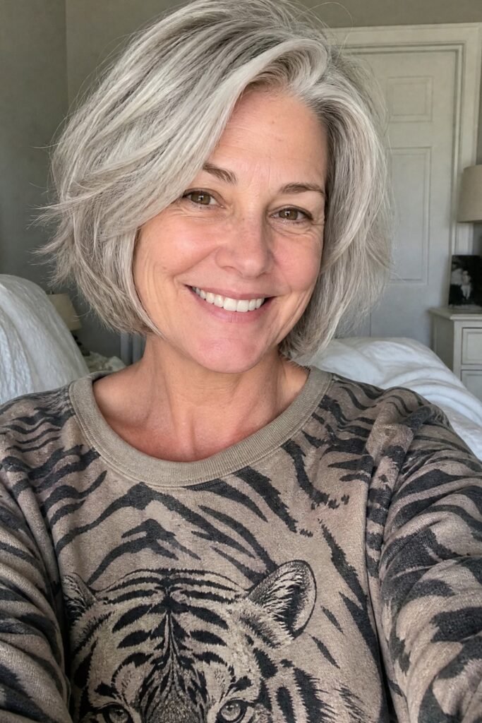 Feathered Layered Bob