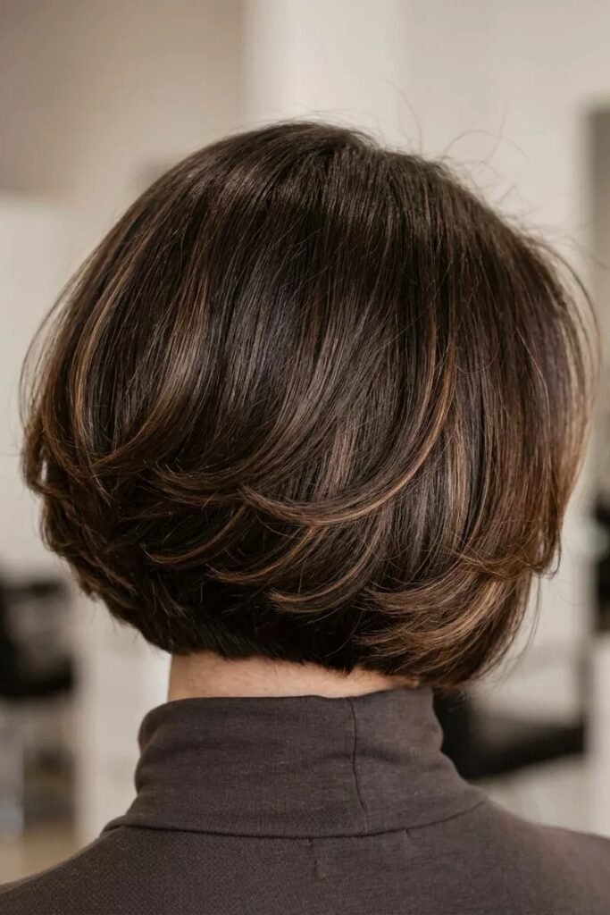 Graduated Bob with Textured Layers