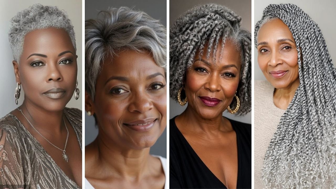 20 Beautiful Gray Hairstyles for Older Black Women That Celebrate Natural Beauty