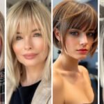 20 Beautiful Haircuts for Thin Fine Hair with Bangs That Create Fullness and Softness