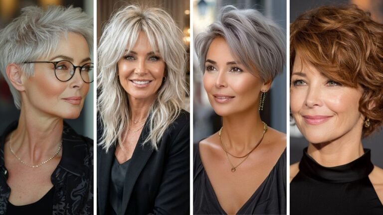 20 Beautiful Hairstyles for Older Women with Thick Hair That Tame Bulk and Add Style