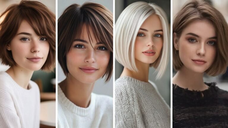 20 Beautiful Hairstyles for Thin Bob Hair That Create Fullness and Style
