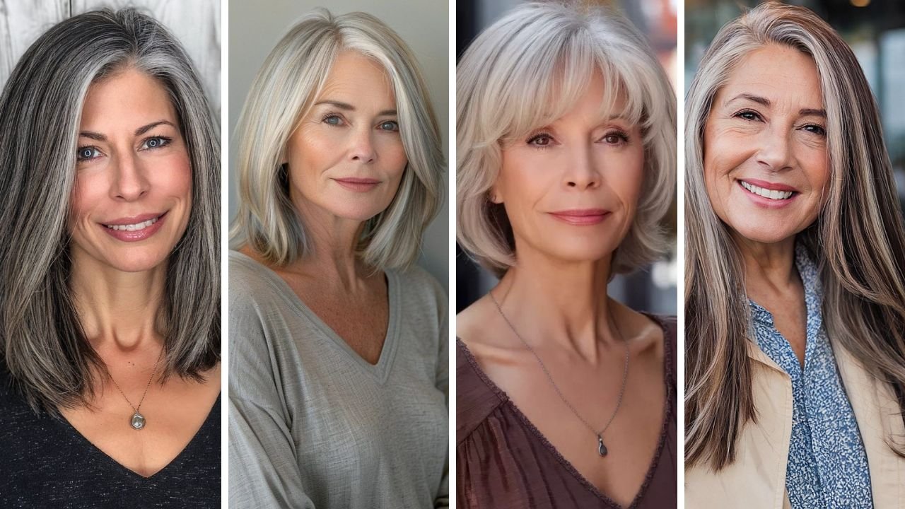 20 Beautiful Hairstyles for Women Over 60 with Straight Hair That Are Chic and Polished