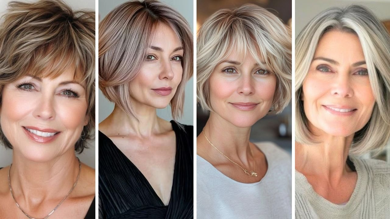 20 Beautiful Layered Bob Hairstyles for Older Women That Create Fullness and Confidence