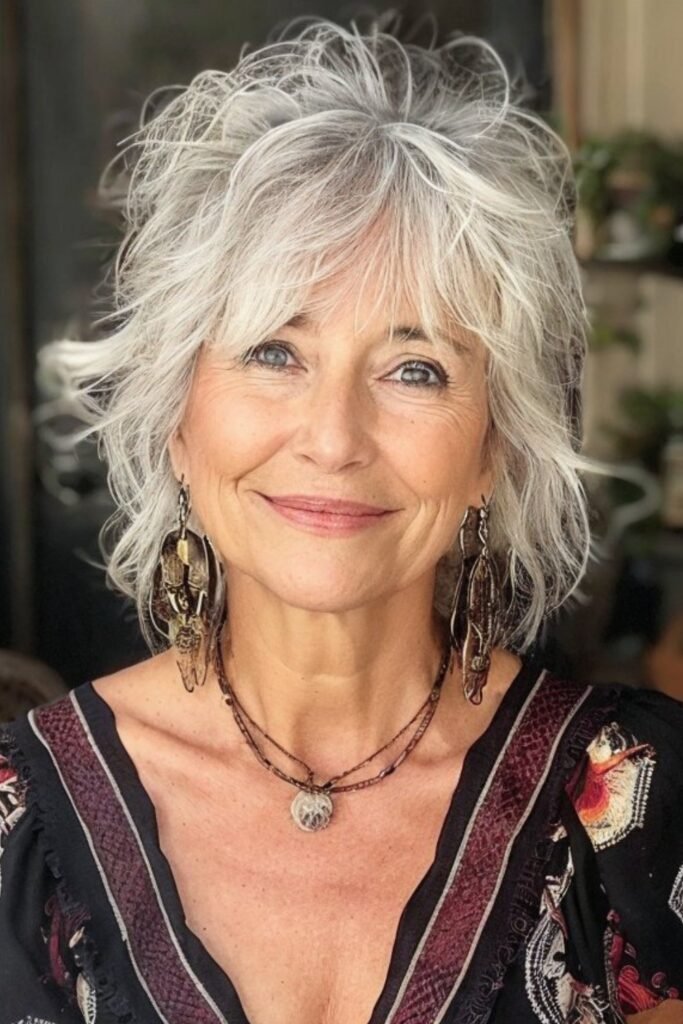 Layered Mid-Length Cut with Soft Texture