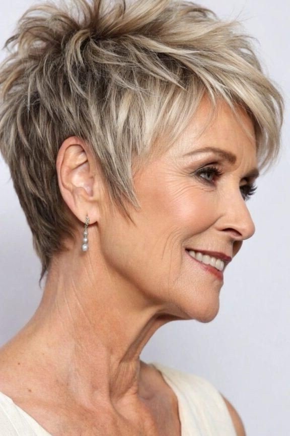 Layered Piecey Pixie Cut