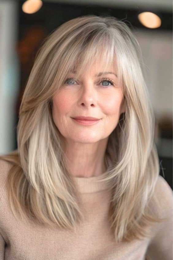 Long Layered Haircut with Soft Face-Framing Layers