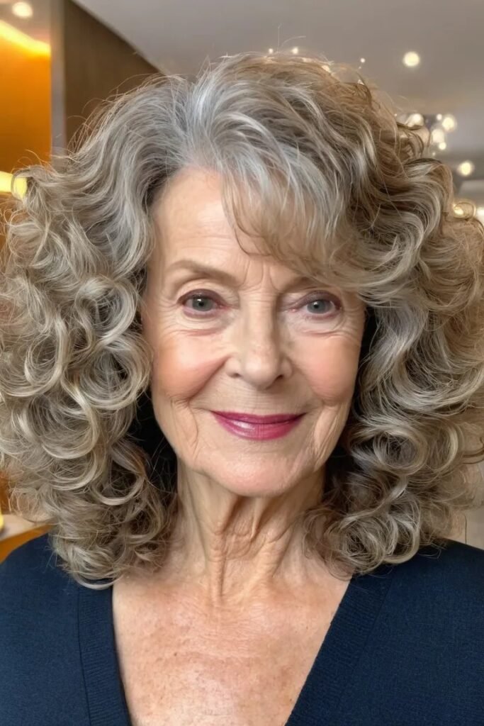 Long Layered Wavy Cut with Soft Fringe