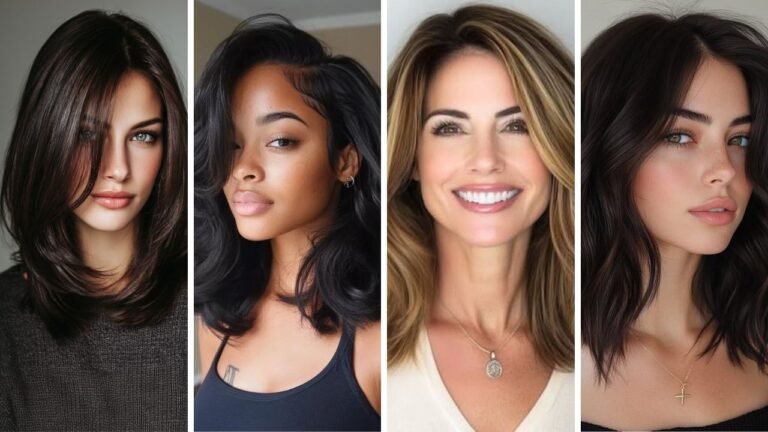 20 Beautiful Medium Length Haircuts for Thick Hair That Tame Bulk and Add Style