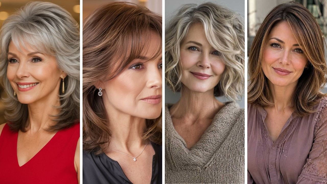 20 Beautiful Medium Length Hairstyles for Women Over 50 That Create Fullness and Confidence