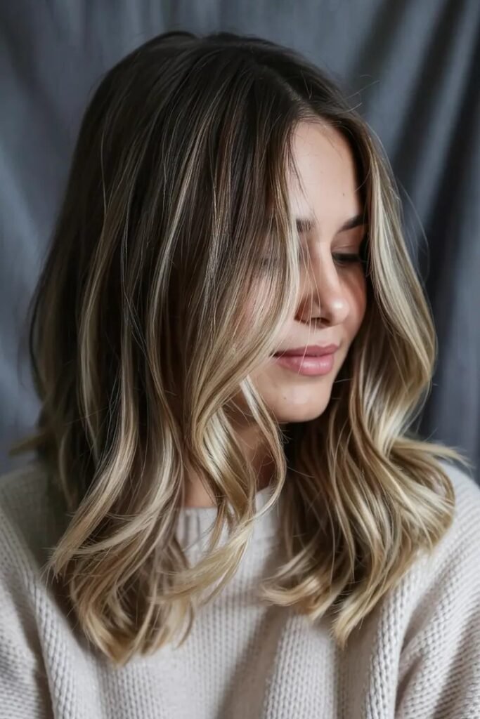 Medium-Length Shaggy Waves with Dimensional Highlights