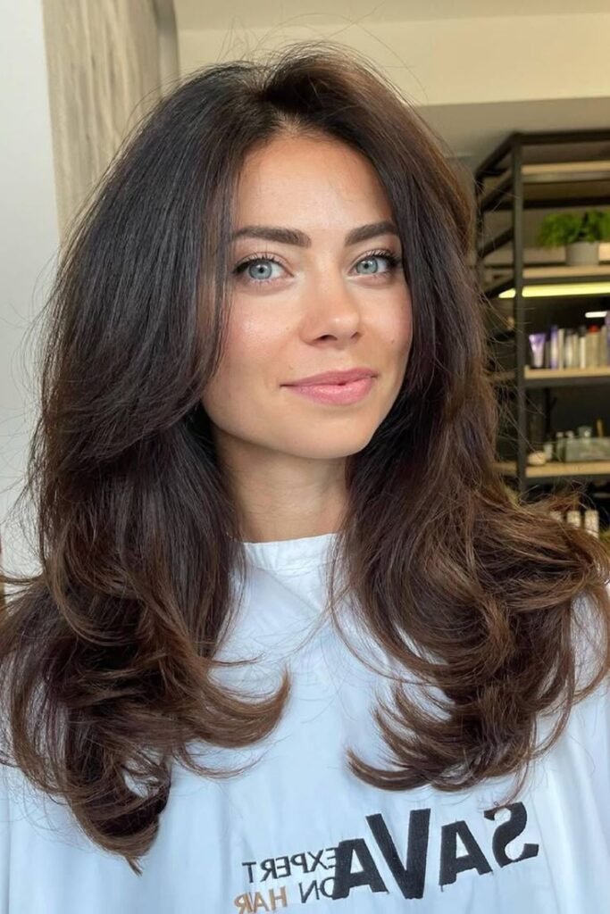 Medium Textured Cut with Long Layers