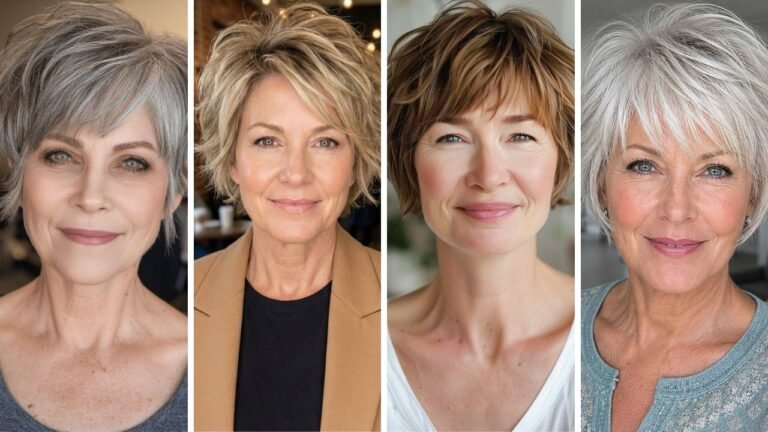20 Beautiful Pixie Bob Haircuts for Women Over 60 That Create Volume and Confidence