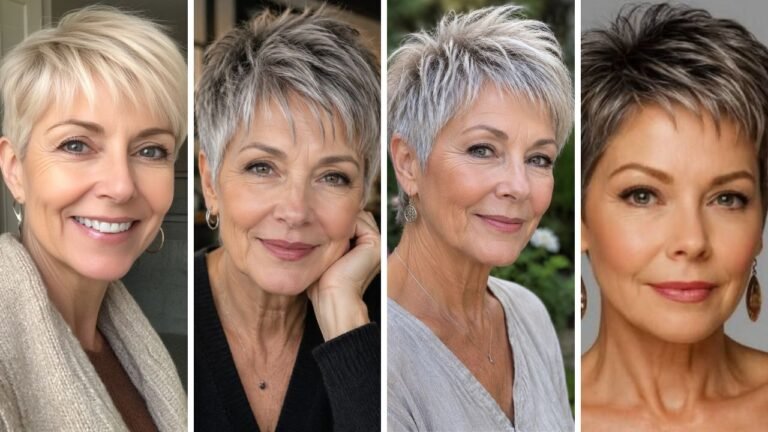 20 Beautiful Pixie Haircuts for Women Over 60 That Create Volume and Confidence