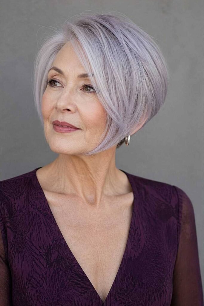 Polished Sleek A-Line Bob