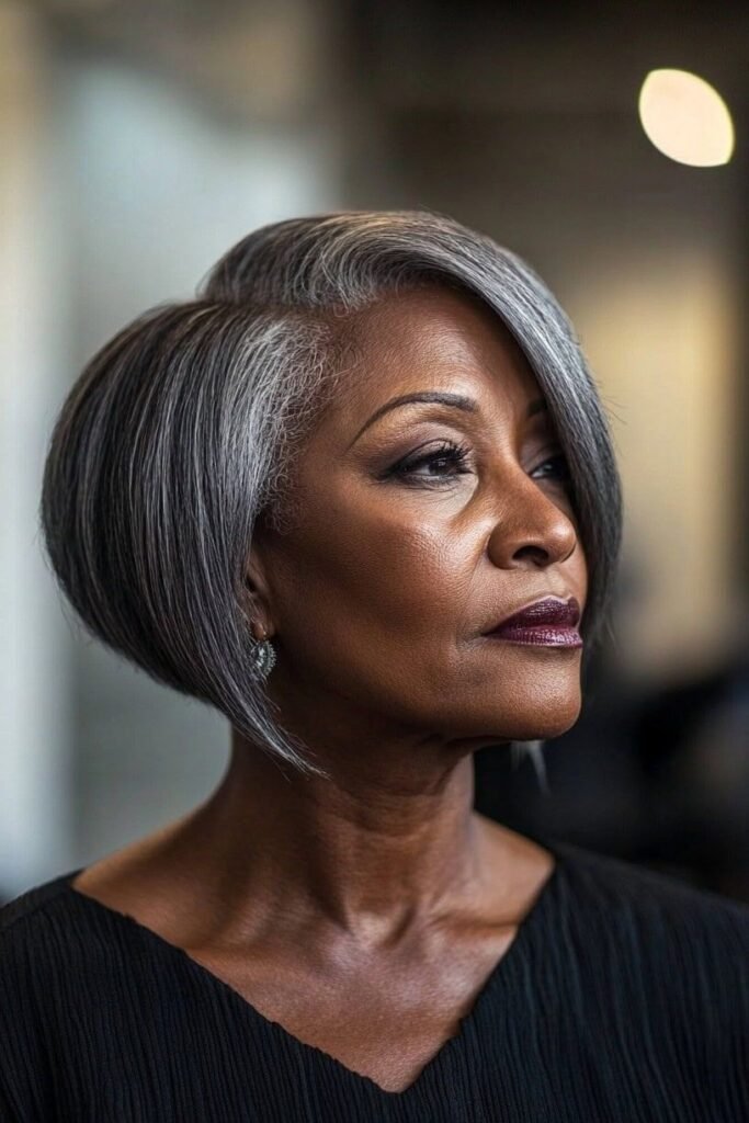 Precision Cut Angled Bob