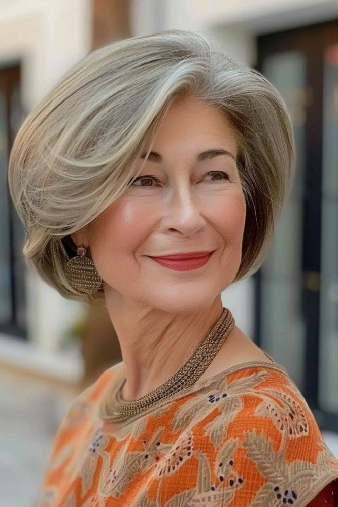 Rounded Voluminous Bob