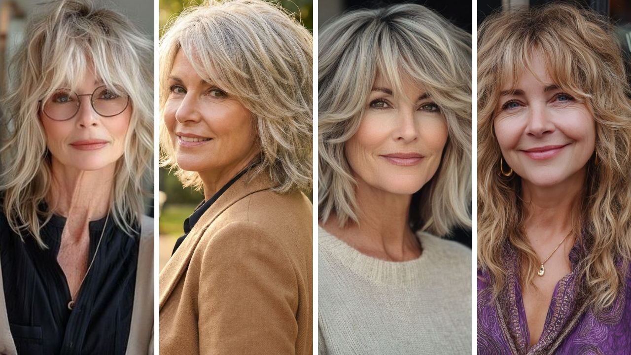 20 Beautiful Shaggy Hairstyles for Women Over 50 That Create Fullness and Attitude