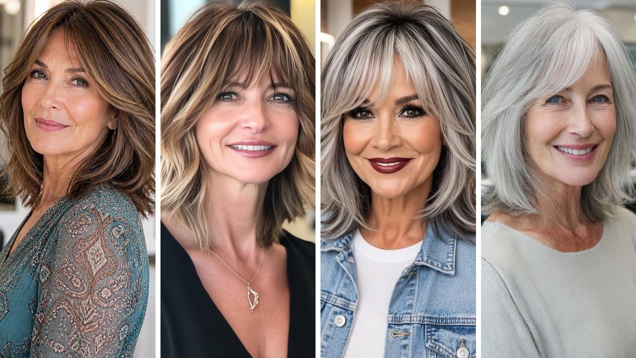 20 Beautiful Shaggy Lobs for Women Over 60 That Create Fullness and Modern Edge