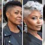 20 Beautiful Shaved Hairstyles for Older Black Women That Celebrate Bold Beauty