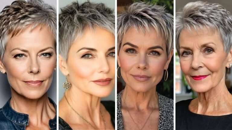 20 Beautiful Short Pixie Haircuts for Older Women That Create Volume and Confidence