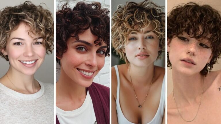 20 Beautiful Short Shag Haircuts for Curly Hair That Embrace Natural Texture