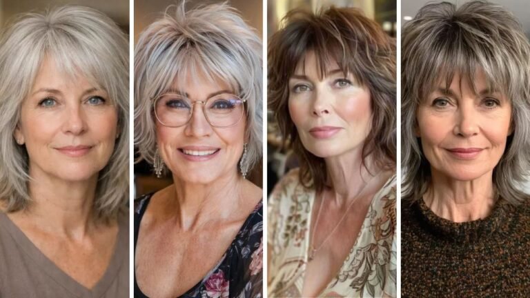 20 Beautiful Short Shaggy Hairstyles for Women Over 60 That Create Fullness and Attitude