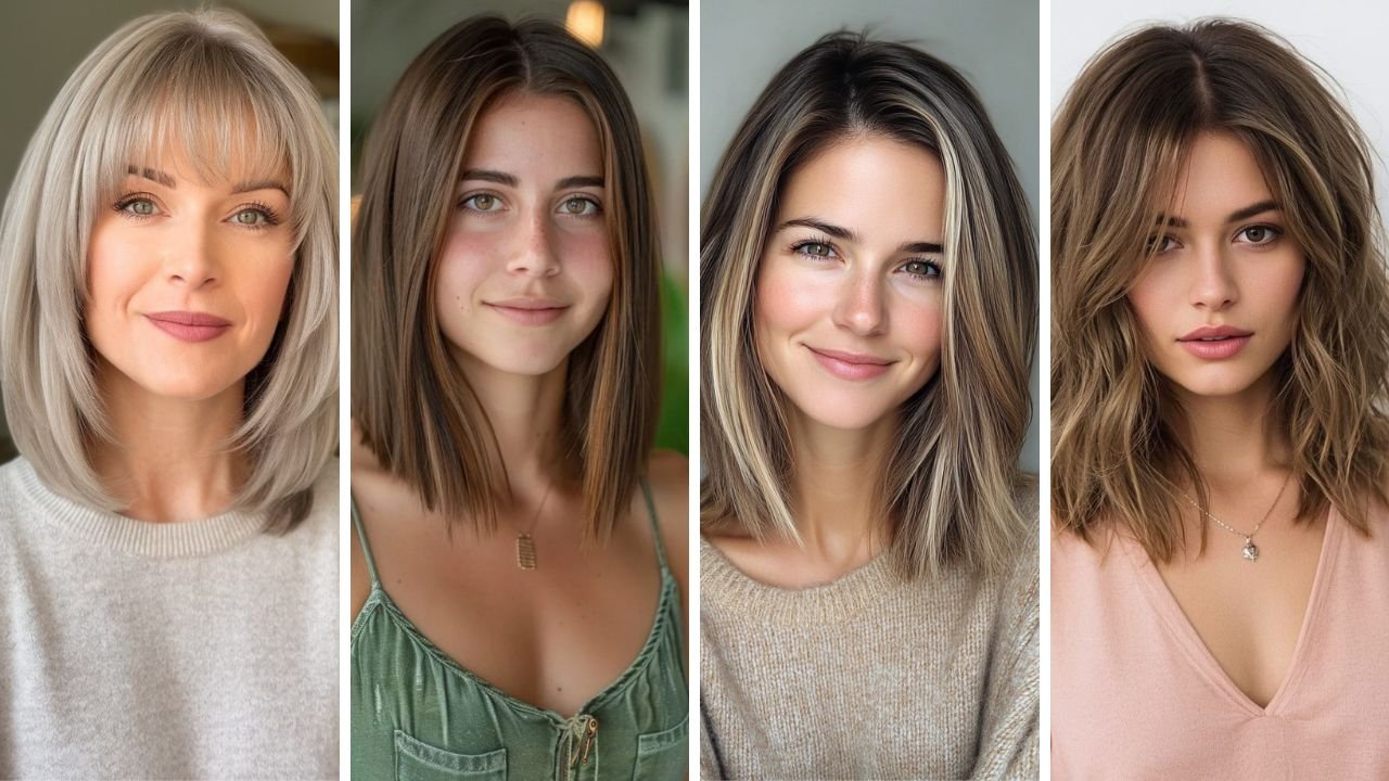 20 Beautiful Shoulder Length Hairstyles for Thin Fine Hair That Create Fullness