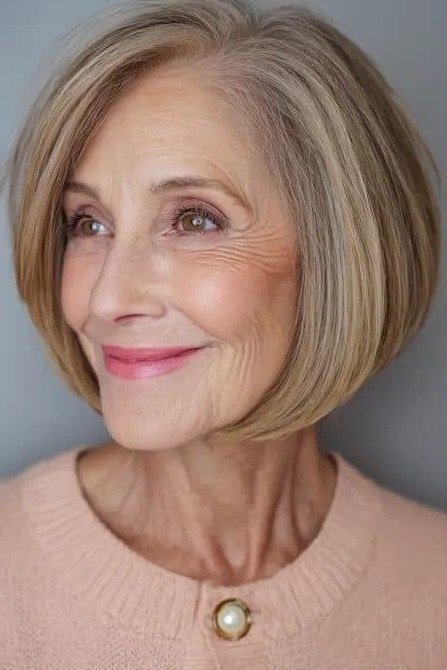 Sleek Inverted Bob