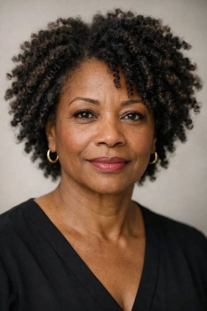 Soft Curly TWA (Teeny Weeny Afro)