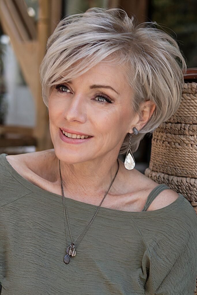 Soft Layered Bob with Volume