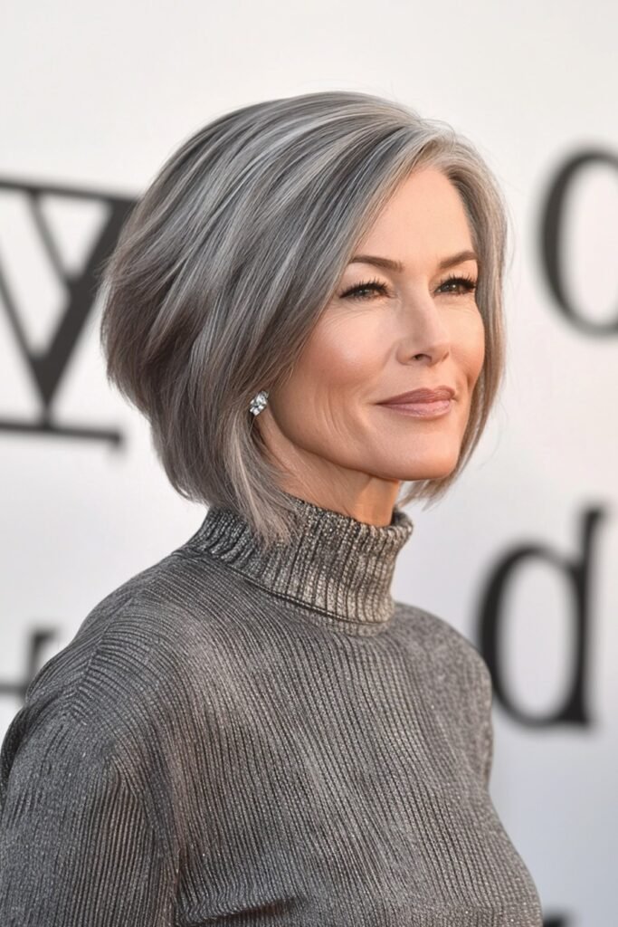 Sophisticated Rounded Bob