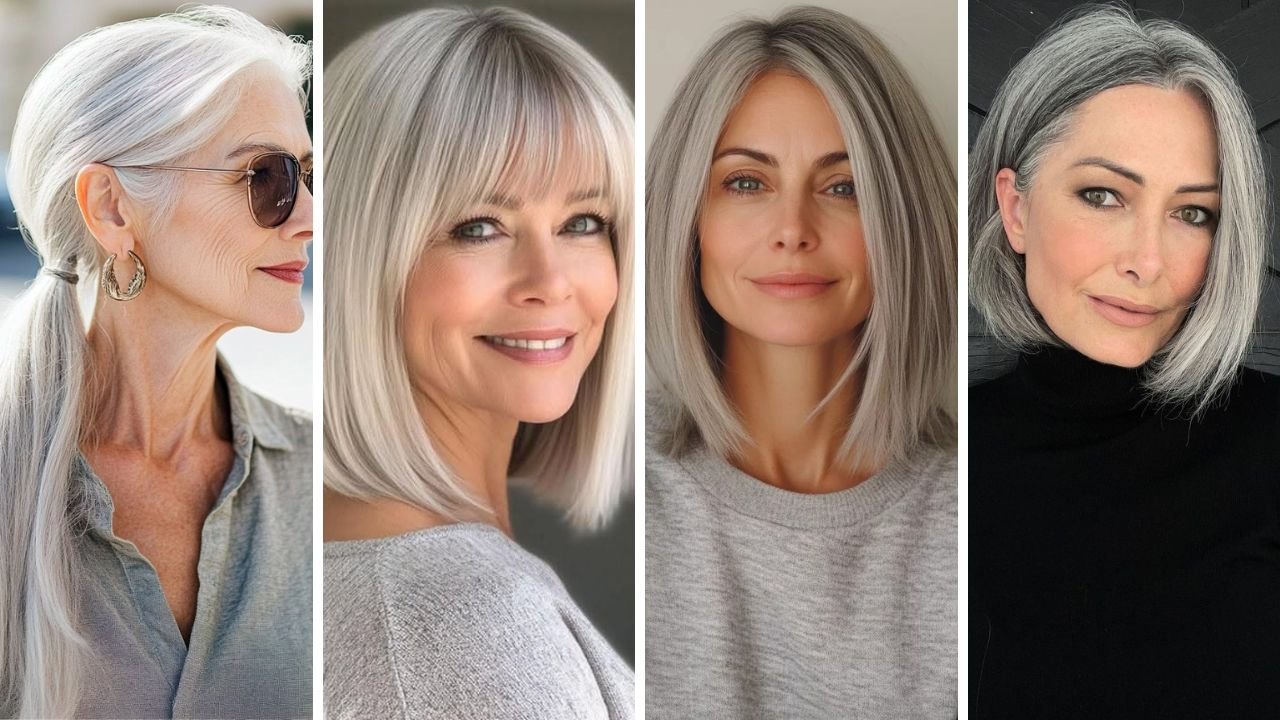 20 Beautiful Straight Hairstyles for Women Over 60 That Are Chic and Polished