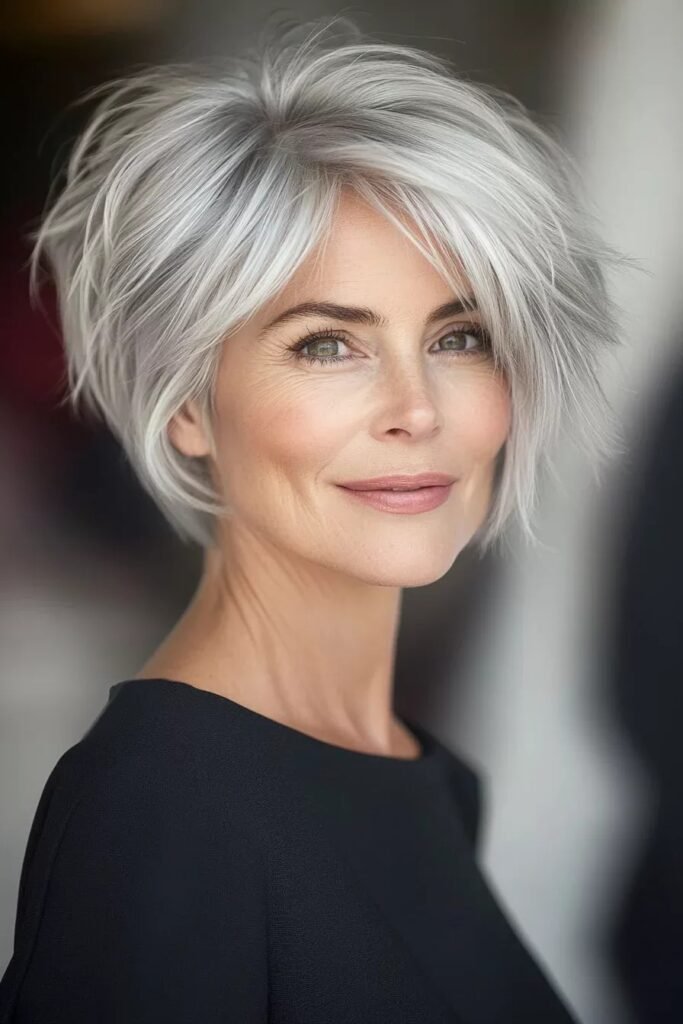 Textured Choppy Pixie Cut