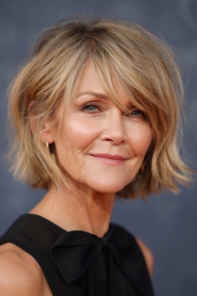 Textured Layered Bob