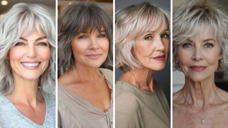 20 Trendy Shaggy Hairstyles for Older Women That Are Chic, Modern, and Full of Movement