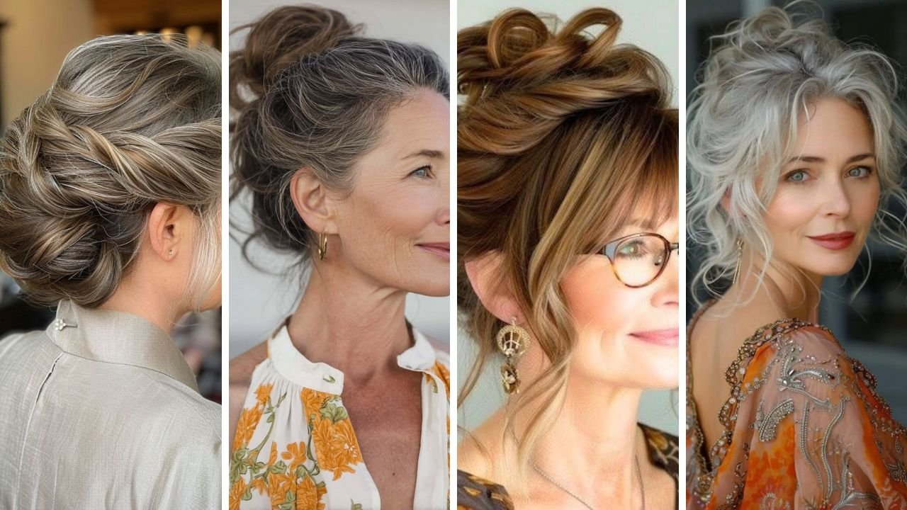 20 Beautiful Updo Hairstyles for Older Women That Are Elegant and Confident