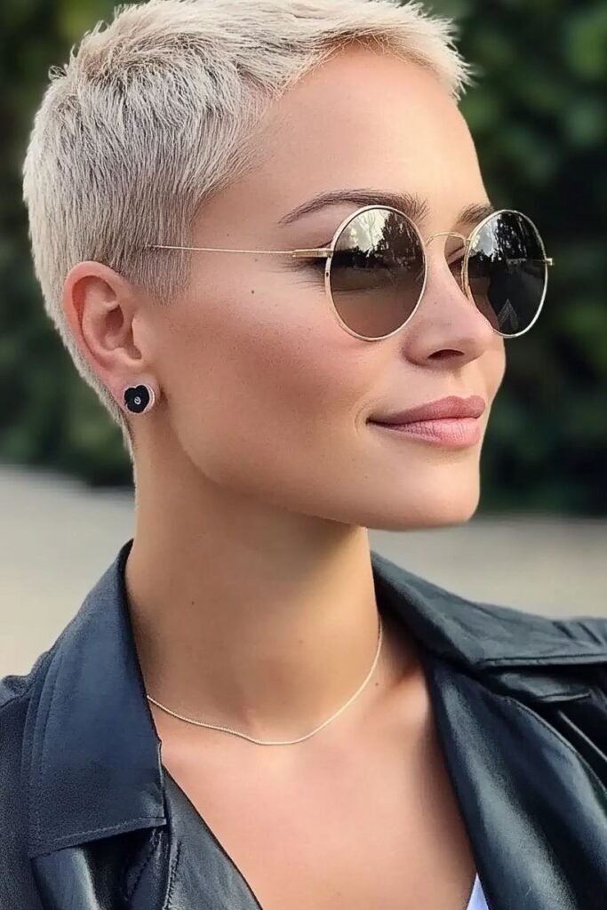 Very Short Buzz Cut Pixie