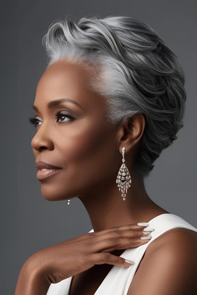 Voluminous Soft Layered Pixie Cut