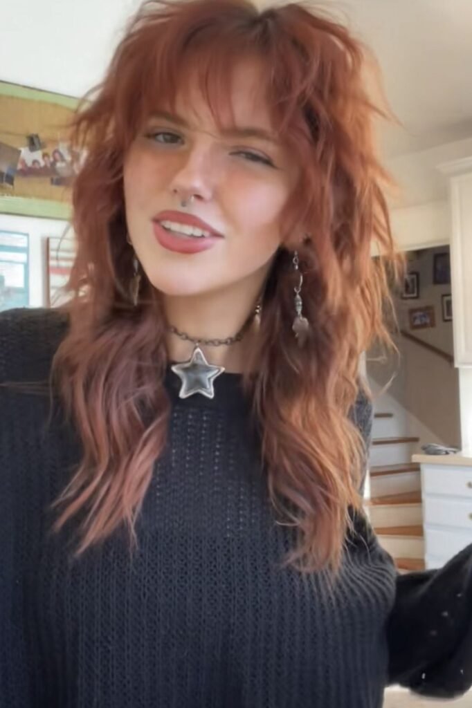 Wavy Shaggy Layers with Wispy Fringe