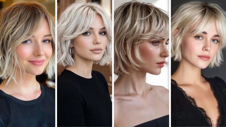 20 Blonde Choppy Bob Haircuts That Boost Texture and Style