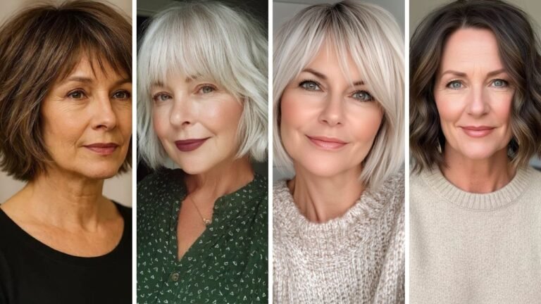 20 Bob Haircuts For Older Women That Boost Confidence and Volume