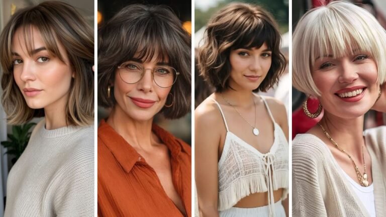 20 Choppy Bob with Bangs Styles That Boost Volume and Confidence